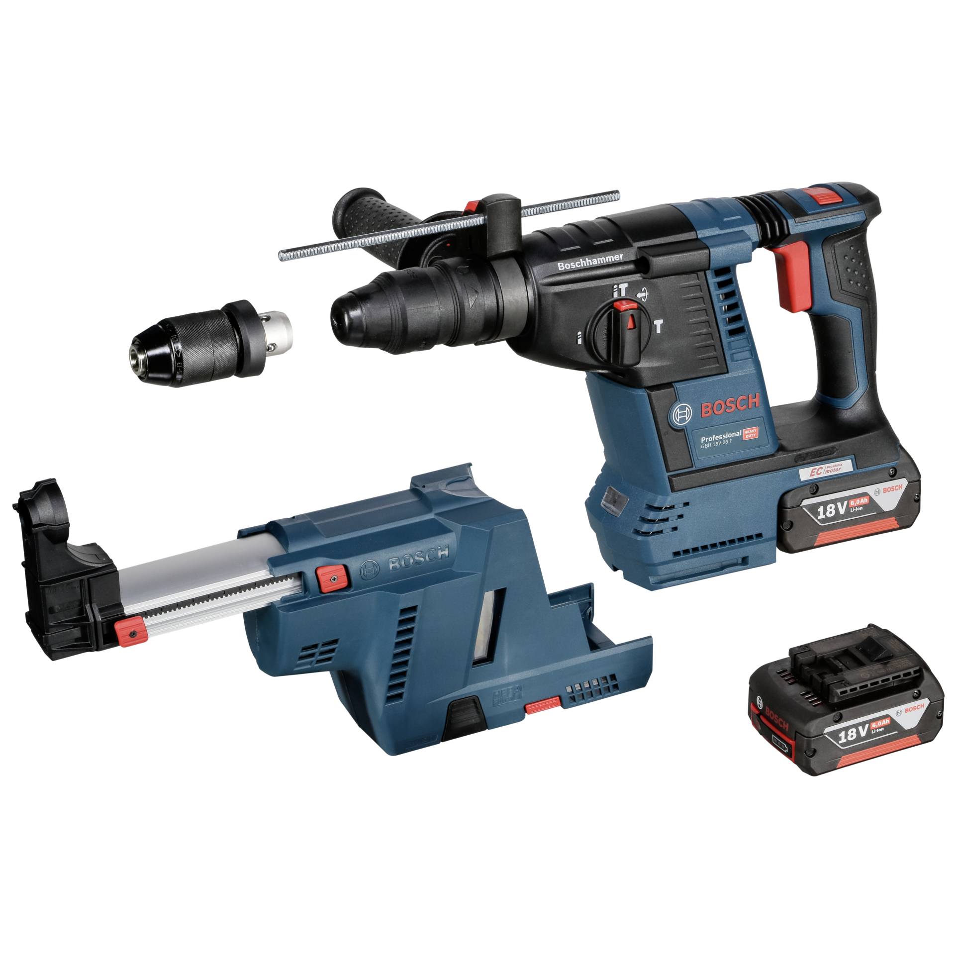 Bosch 0 Ah Akku Schlagbohrhammer Gbh 18v 26 F 2x 6 Bosch Hardware Electronic Grooves Land Playthek